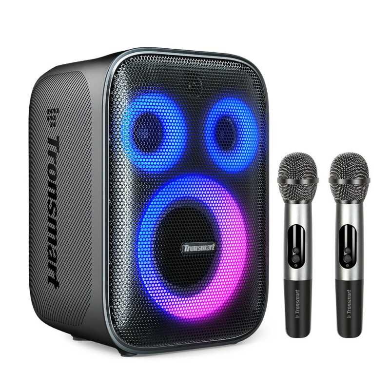 COLUNA BLUETOOTH V53 120W HALO 200 IPX4 2X MIC S FIOS