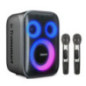 COLUNA BLUETOOTH V53 120W HALO 200 IPX4 2X MIC S FIOS