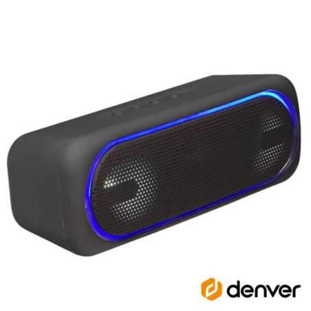 COLUNA BLUETOOTH PORTÁTIL BATMP3USBSDAUX DENVER