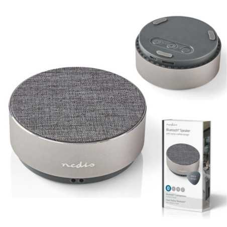 COLUNA BLUETOOTH 9W CINZA NEDIS