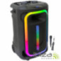 COLUNA BLUETOOTH PORTÁTIL 500W USBBTSDAUX TWS LED IBIZA