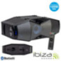 COLUNA AMPLIFICADA 100W USBSDBTFMCOMANDO LED IBIZA
