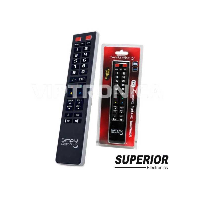 TELECOMANDO PROGRAMÁVEL SIMPLY DIGITAL TV