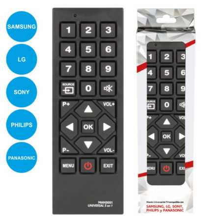 TELECOMANDO UNIVERSAL P SAMSUNG LG SONY PHILIPS PANASONIC