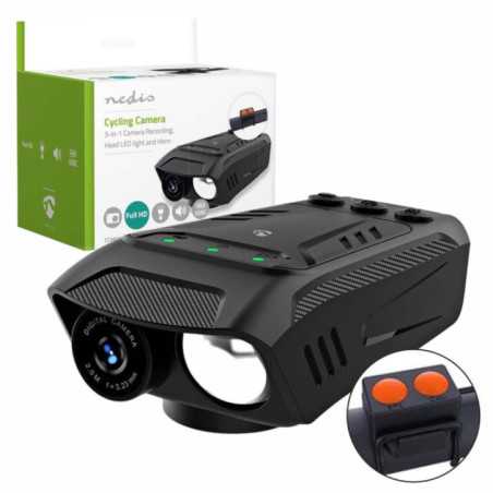 CÂMARA DE AÇÃO P BICICLETA 1080P FHD À PROVA DE ÁGUA NEDIS