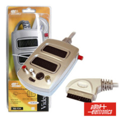 DISTRIBUIDOR COMUTADOR SCART M 2SCART3RCASVHS F BLISTER