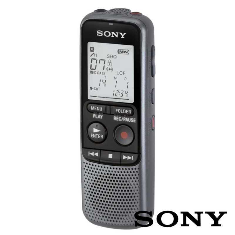 GRAVADOR DE VOZ C LCD C ALTIFALANTE 4GB SONY