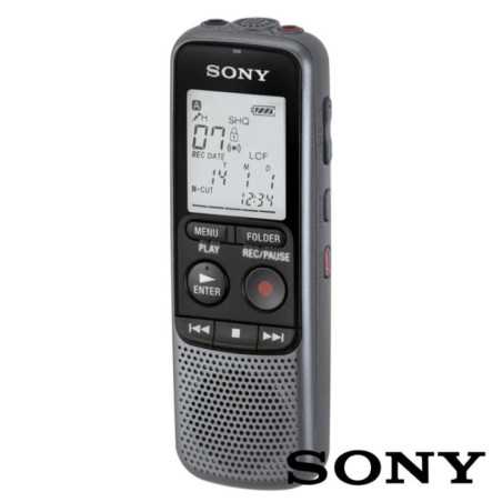 GRAVADOR DE VOZ C LCD C ALTIFALANTE 4GB SONY