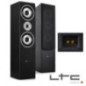 CONJUNTO 2 COLUNAS 3 VIAS HIFI BASS REFLEX 500W LTC
