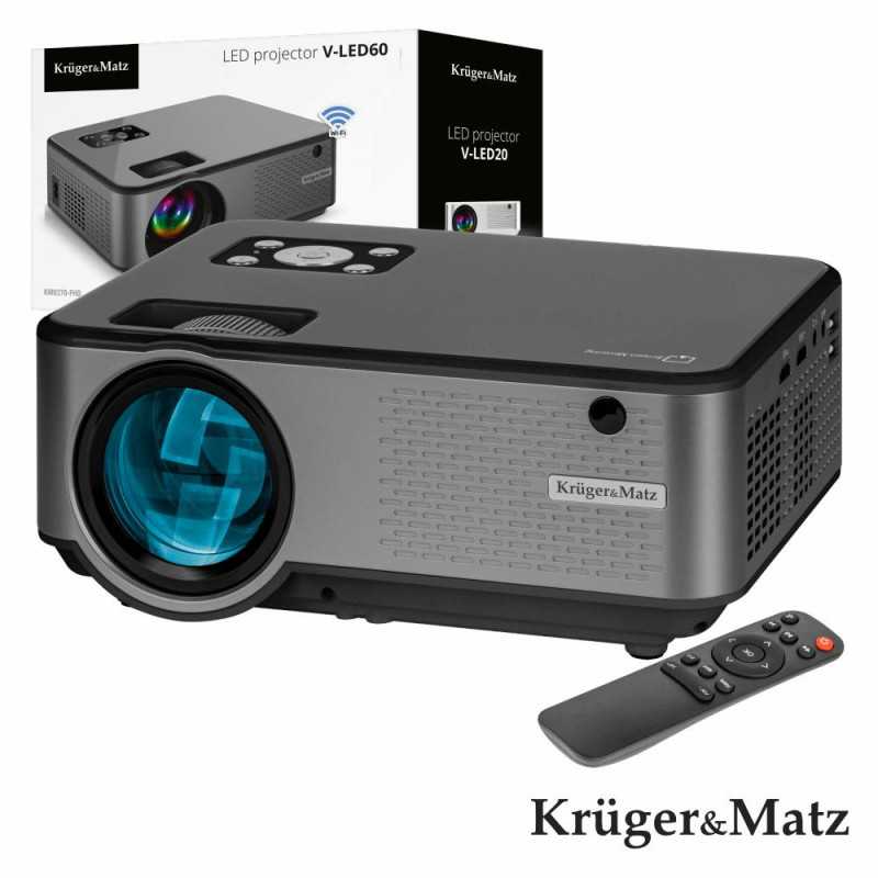 VÍDEO PROJETOR LEDS FHD 1080P 5000LM C COMANDO BT WIFI