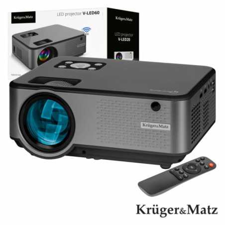VÍDEO PROJETOR LEDS FHD 1080P 5000LM C COMANDO BT WIFI