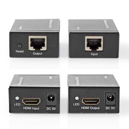 EXTENSOR DE SINAL HDMI VIA RJ45 CAT5E6