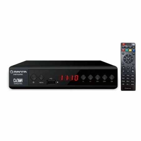 RECEPTOR TDT FULL HD 1080P DVBT2DVBC MANTA