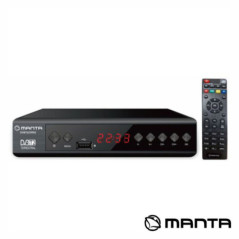 RECEPTOR TDT FULL HD 1080P DVBT2DVBC MANTA
