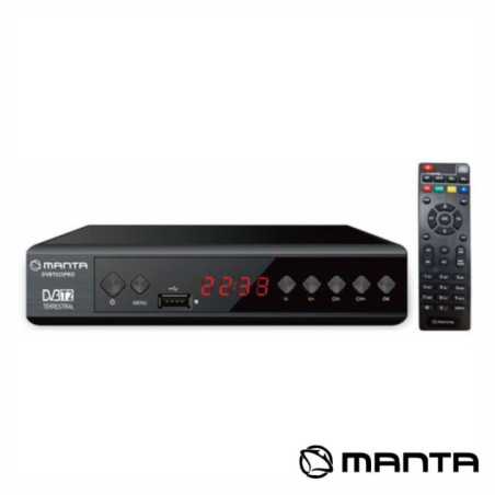 RECEPTOR TDT FULL HD 1080P DVBT2DVBC MANTA