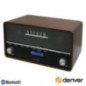 RÁDIO BLUETOOTH AMFMPPLAUXMP3 VINTAGE DENVER