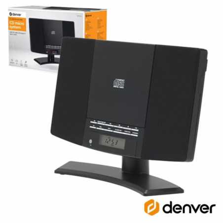 RÁDIO C LEITOR DE CD AMFM AUX PRETO DENVER