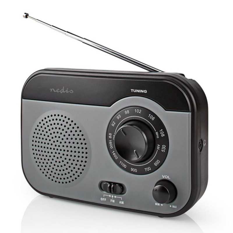 RÁDIO PORTÁTIL AMFM 18W A PILHAS