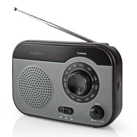 RÁDIO PORTÁTIL AMFM 18W A PILHAS