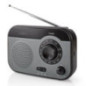 RÁDIO PORTÁTIL AMFM 18W A PILHAS