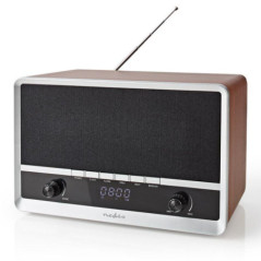 RÁDIO BLUETOOTH V50 FMAUXUSB 12W VINTAGE