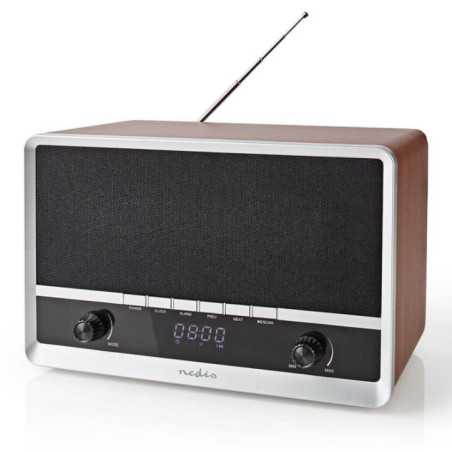 RÁDIO BLUETOOTH V50 FMAUXUSB 12W VINTAGE