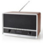 RÁDIO BLUETOOTH V50 FMAUXUSB 12W VINTAGE