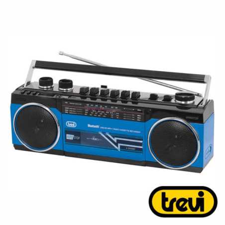 RÁDIO MP3 C MWFMSW12 BLUETOOTH AZUL TREVI