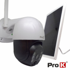 CÂMARA VIGILÂNCIA IP 1080P 4G C PAINEL SOLAR PANTILT PROK
