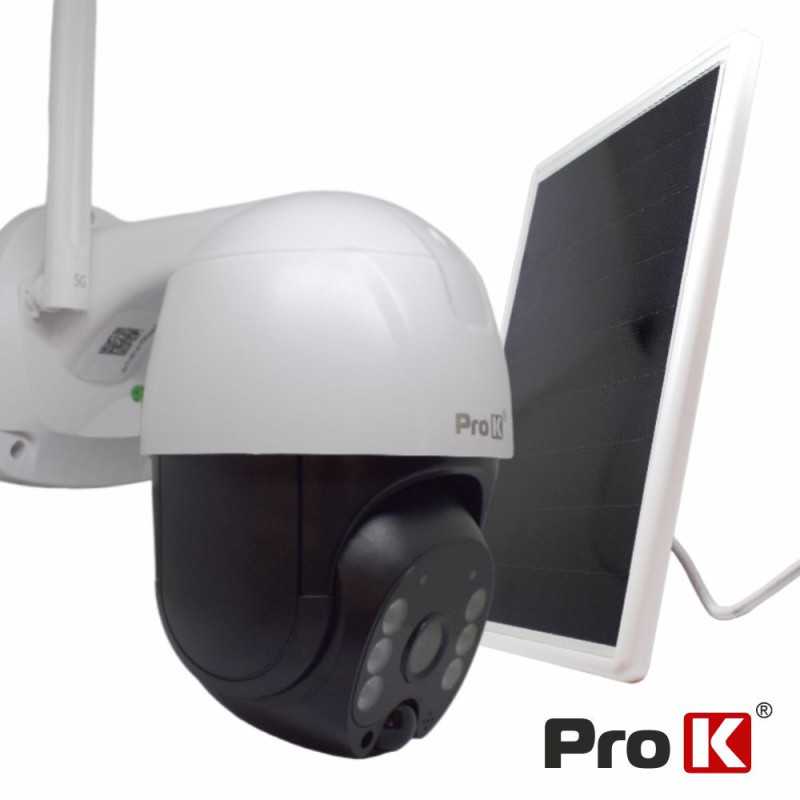 CÂMARA VIGILÂNCIA IP 1080P 4G C PAINEL SOLAR PANTILT PROK