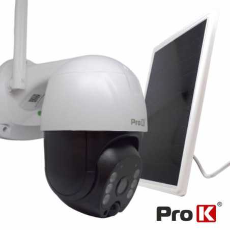 CÂMARA VIGILÂNCIA IP 1080P 4G C PAINEL SOLAR PANTILT PROK