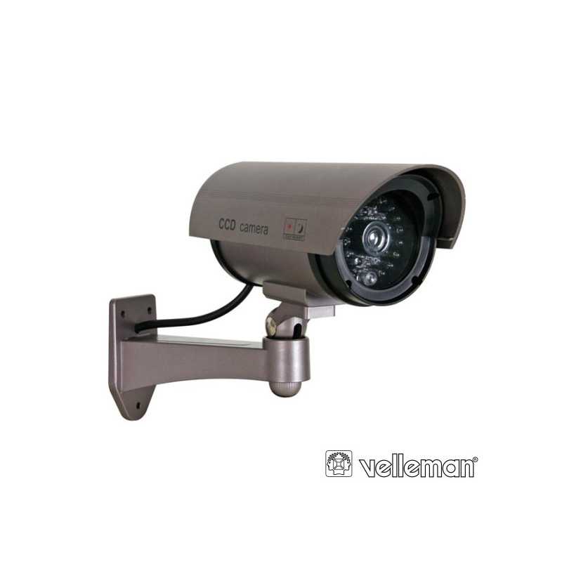 CÂMARA VIGILÂNCIA FALSA C LED IR E LED VERMELHO