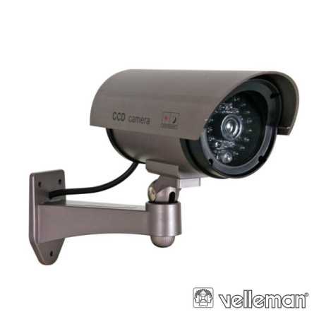 CÂMARA VIGILÂNCIA FALSA C LED IR E LED VERMELHO