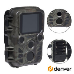 CÂMARA DE CAÇA CMOS 5MP SENSOR PIR SD ATÉ 32GB DENVER