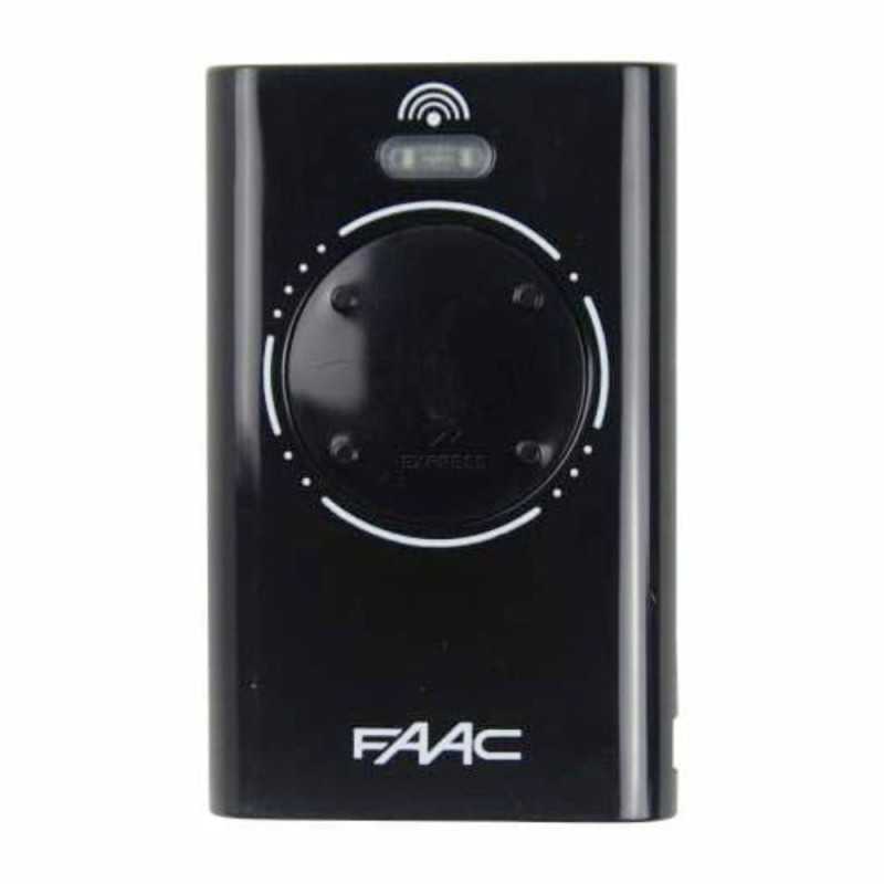 COMANDO GARAGEM 4 CANAIS ROLLING CODE 86835MHZ FAAC XT4