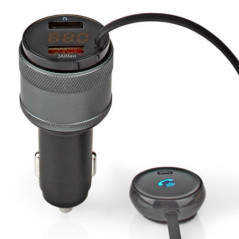 TRANSMISSOR FM BLUETOOTH V50 USB F ISQUEIRO