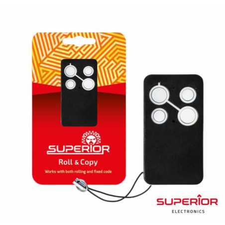 TELECOMANDO GARAGEM UNIVERSAL 4 CANAIS ROLLING CODE