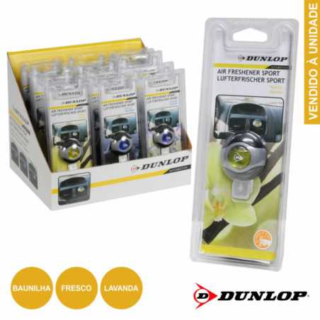 AMBIENTADORES P AUTOMÓVEL VÁRIAS FRAGRÂNCIAS DUNLOP