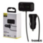 TRANSMISSOR FM S16 BLUETOOH 2USBMICRO SD FISQUEIRO BASEUS