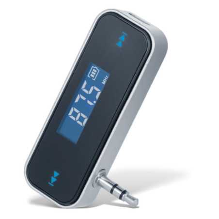 TRANSMISSOR FM MINIJACK 35MM PRETO
