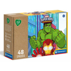 PUZZLE 3X48PCS 24X16CM RECICLÁVEL MARVEL CLEMENTONI