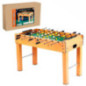 MESA DE MATRAQUILHOS EM MADEIRA 121X51X79CM