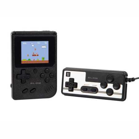 CONSOLA DE JOGOS COMPACTA C 400 JOGOS E COMANDO RETRO