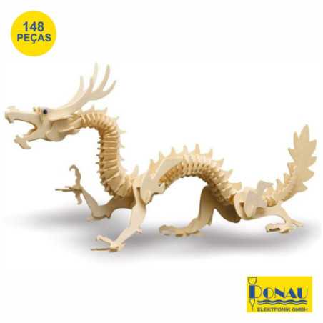 DRAGÃO PAINÉIS DE CONTRAPLACADO C 148 PEÇAS DONAU