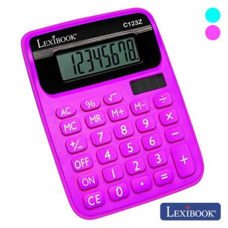 MÁQUINA CALCULADORA 8 DÍGITOS SOLAR LEXIBOOK