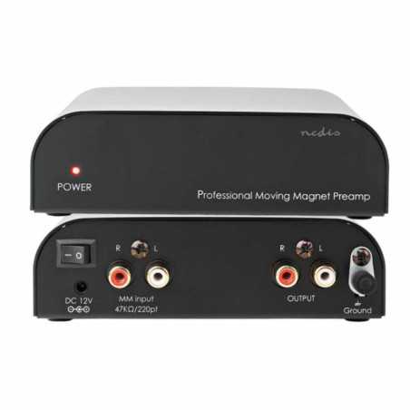PRÉAMPLIFICADOR 2 CANAIS RCA PHONO