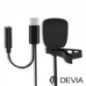 MICROFONE LAPELA P SMARTPHONE USBC DEVIA