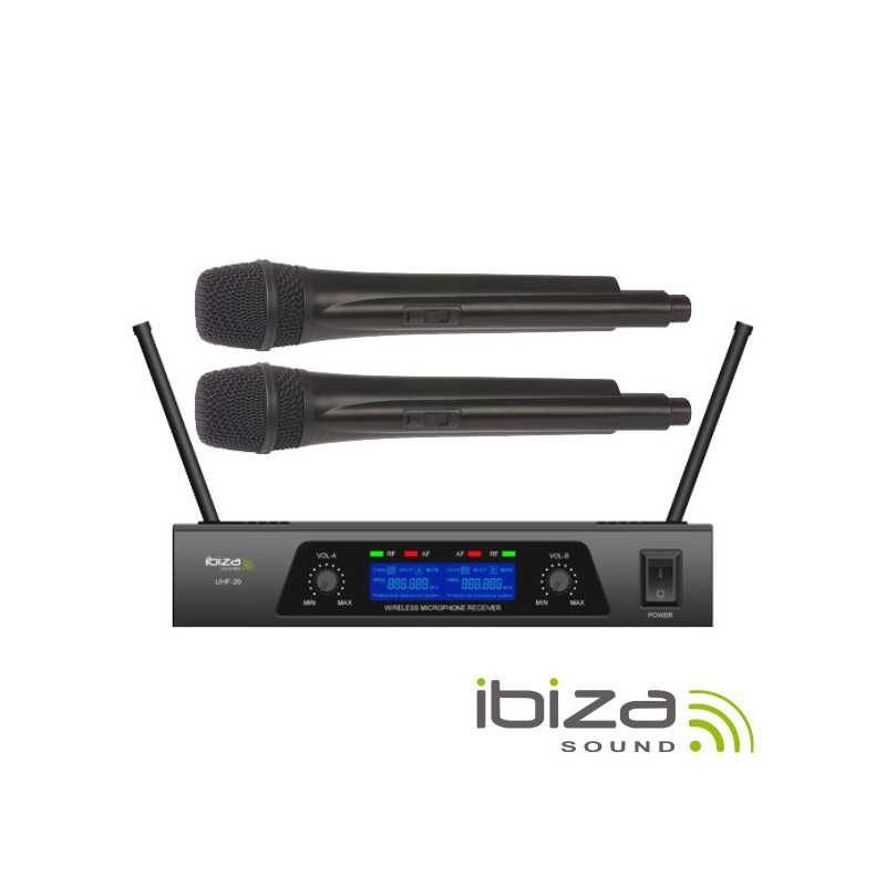 CENTRAL MICROFONE S FIOS 2 CANAIS UHF 86398649MHZ IBIZA