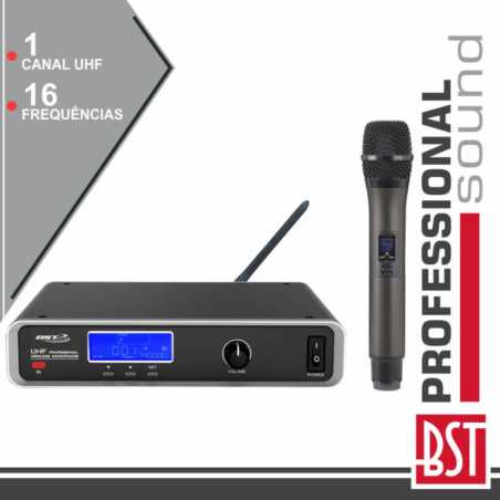 CENTRAL MICROFONE S FIOS 1 CANAL UHF 16 FREQ CEE BST