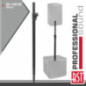 BARRA EXTENSÍVEL P COLUNA 35MM 88148CM 50KG BST